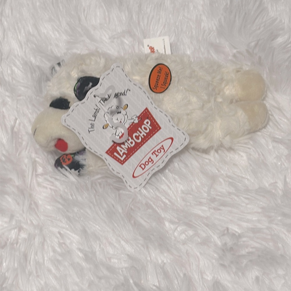 🆕 Lambchop Dog Bark Toy
